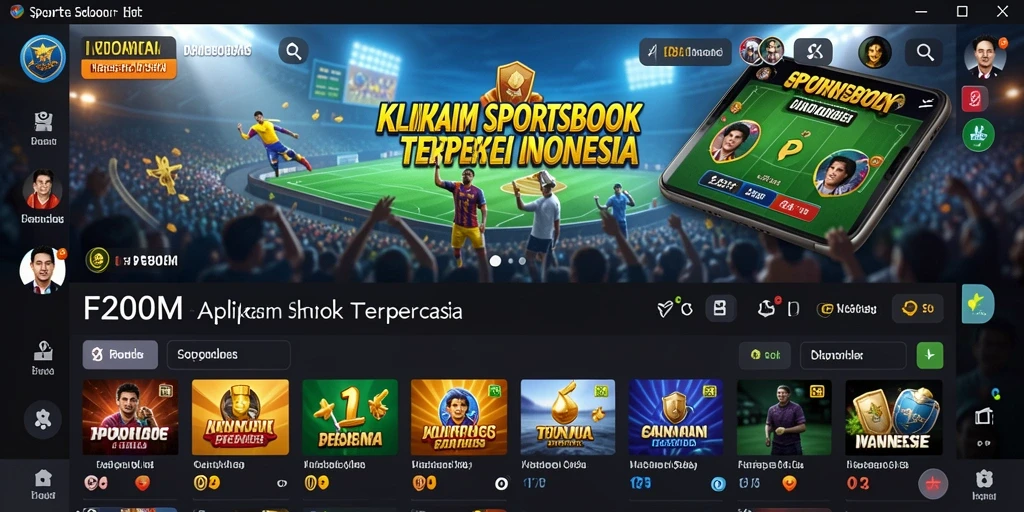 Tampilan menarik dari gameplay taruhan di F200M.
