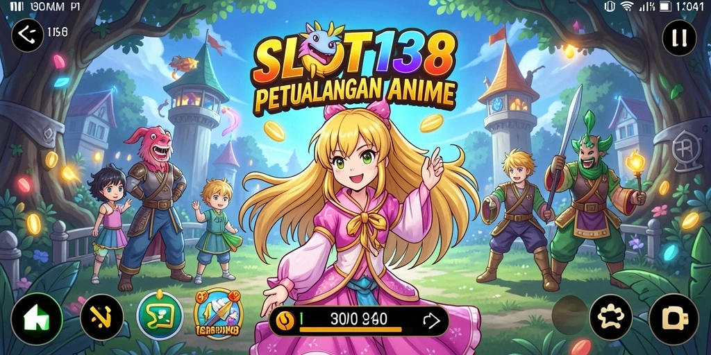 Tampilan gameplay SLOT138 yang menarik dan penuh warna.